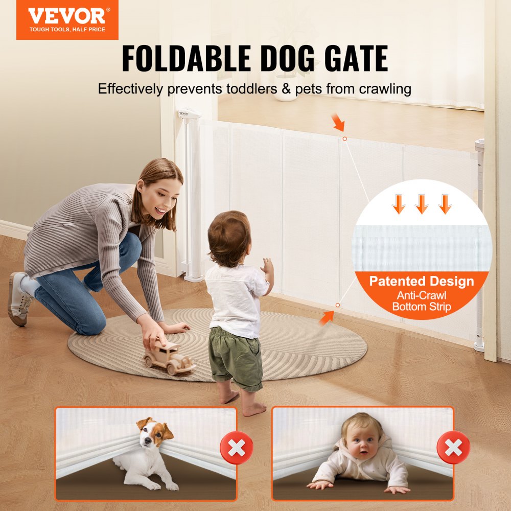 VEVOR Mesh Baby Gate, 34.2