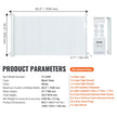 VEVOR Mesh Baby Gate, 34.2