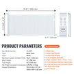 VEVOR Mesh Baby Gate, 34.2
