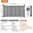 VEVOR Mesh Baby Gate, 34.2