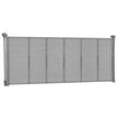 VEVOR Retractable Baby Gate 34 in Tall Extend to 71 in Wide Kids Pets Gray