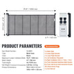 VEVOR Mesh Baby Gate, 34.2