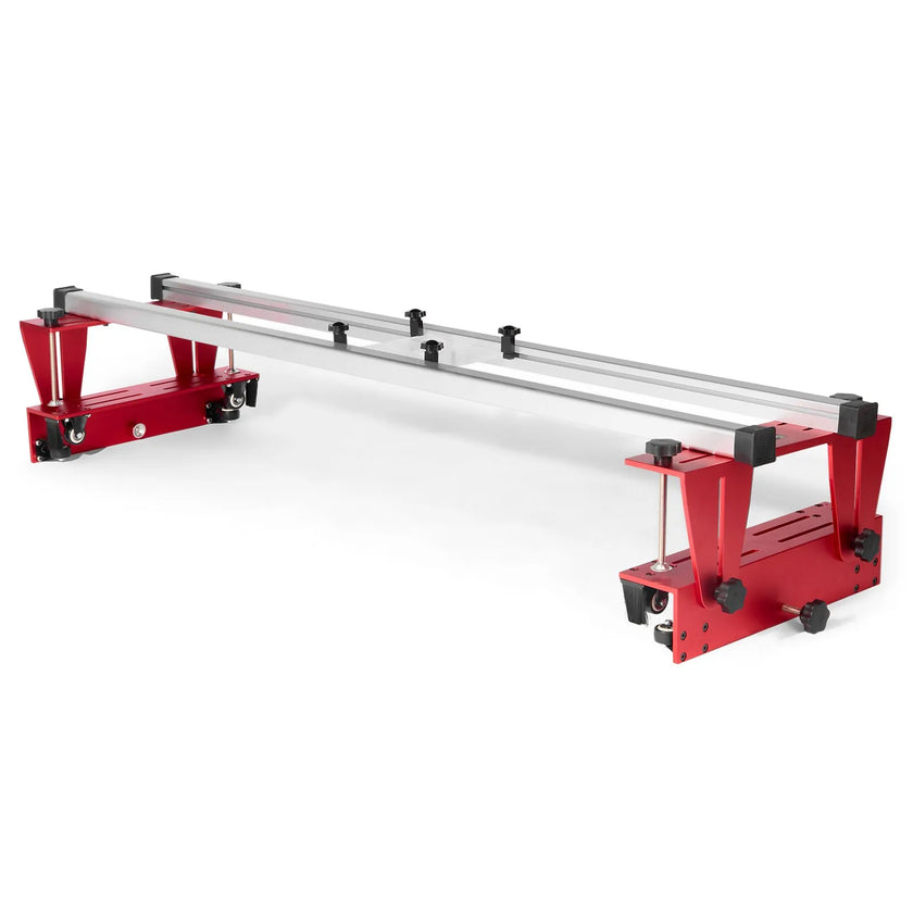 VEVOR Router Sled, 64 inches, Portable and Easy to Adjust Slab Flattening Jig, DIY Woodworking Router Sled for Flattening Slabs, Slab Guide Jig Trimming Planing Machine for Wood Flattening, Home DIY
