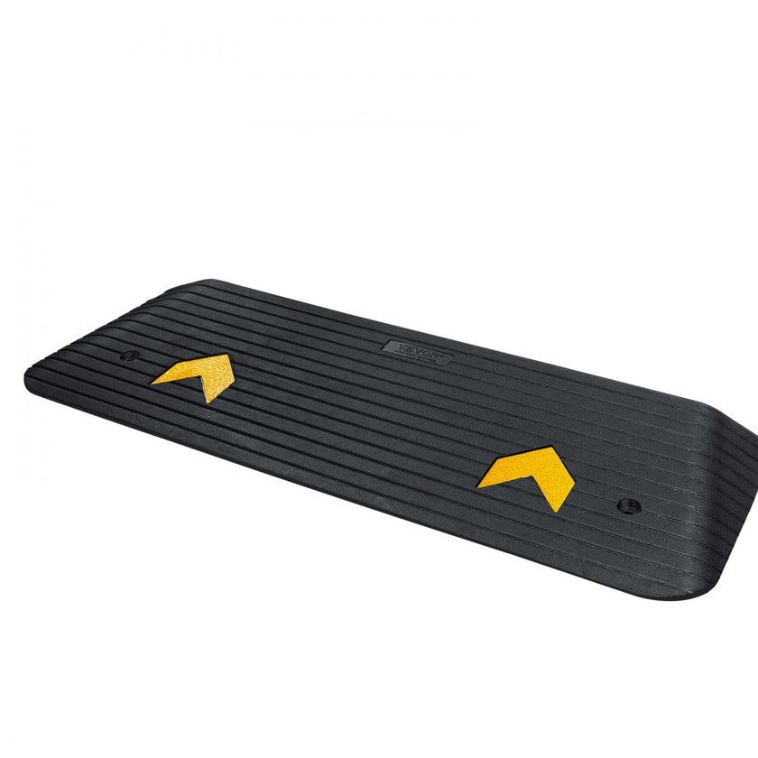 VEVOR Upgraded Rubber Threshold Ramp, 1.5