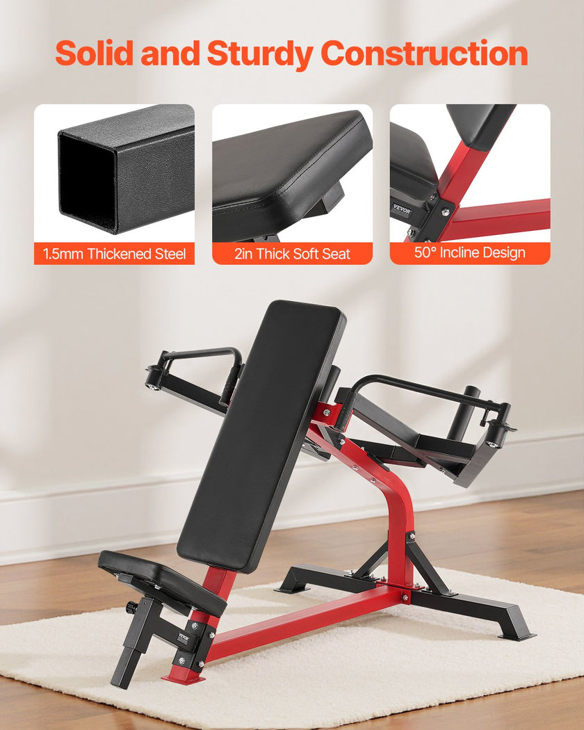 VEVOR Incline Chest Fly and Rear Delt Fly Machine Upper Body Strength Training