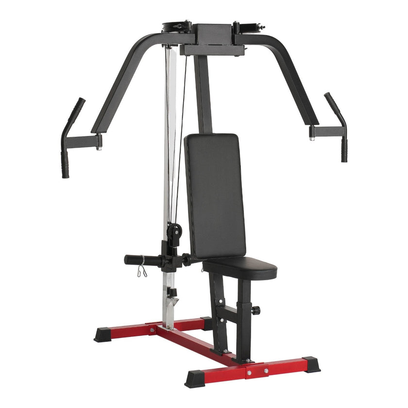 VEVOR Chest Fly Machine Adjustable Fly Reverse Delt Machine Upper Body Workout