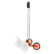 VEVOR Snow Shovel with Wheels, 37 inch Snow Shovel for Driveway, ABS Snow Shovel Pusher for Snow Removal, Heavy Duty Shovel Pusher with Wide Blade and U-shaped Aluminum Alloy Handle