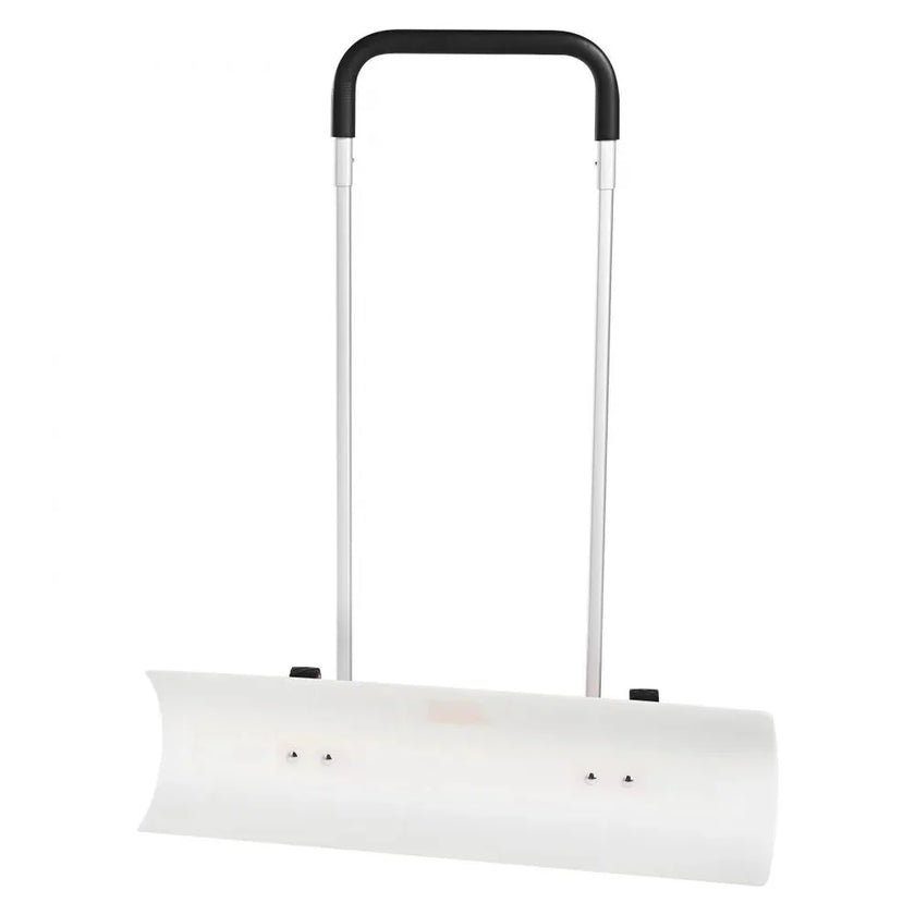 VEVOR Snow Shovel with Wheels, 37 inch Snow Shovel for Driveway, ABS Snow Shovel Pusher for Snow Removal, Heavy Duty Shovel Pusher with Wide Blade and U-shaped Aluminum Alloy Handle