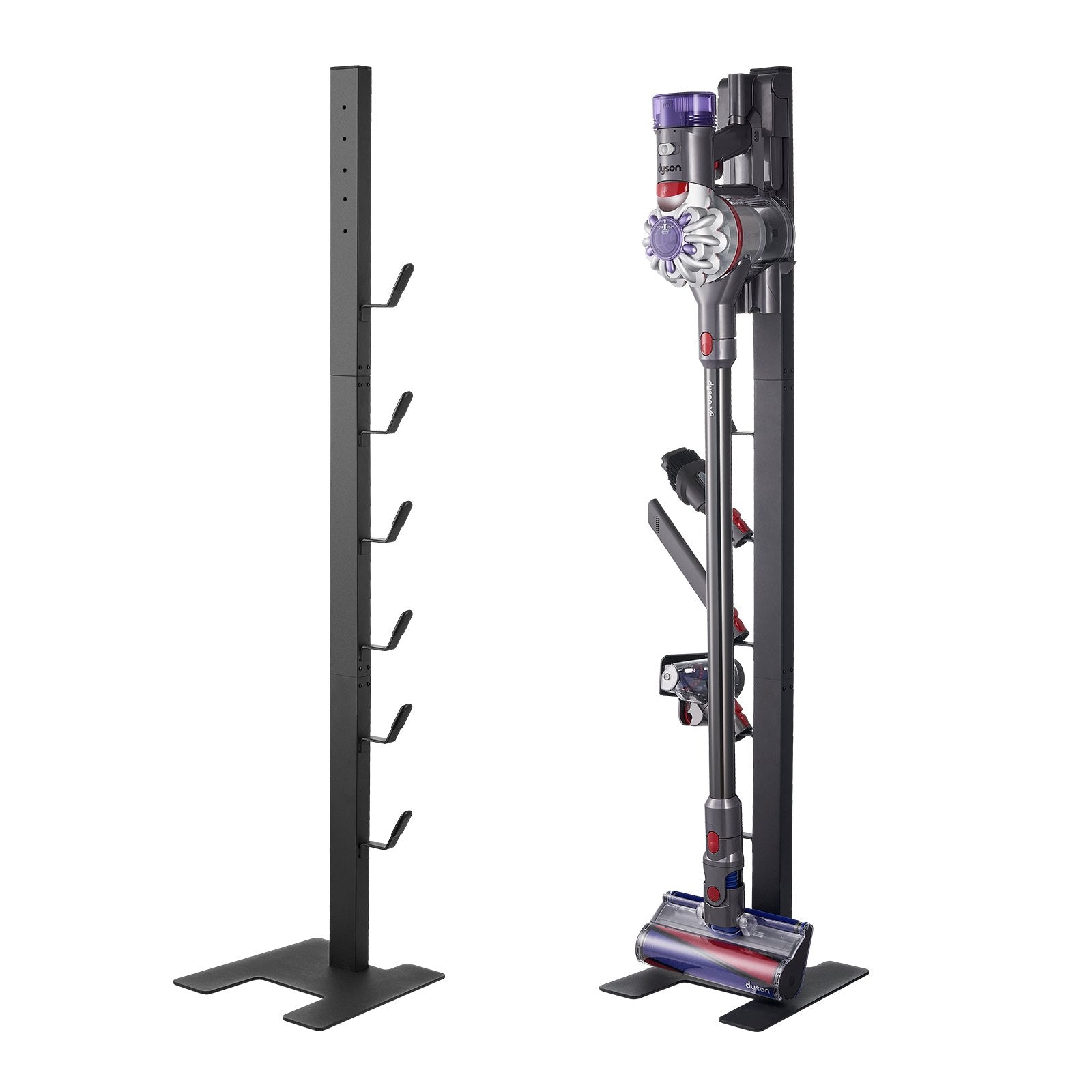 VEVOR Vacuum Stand for Dyson Multi-Models Storage Bracket Holder with 6 Hooks