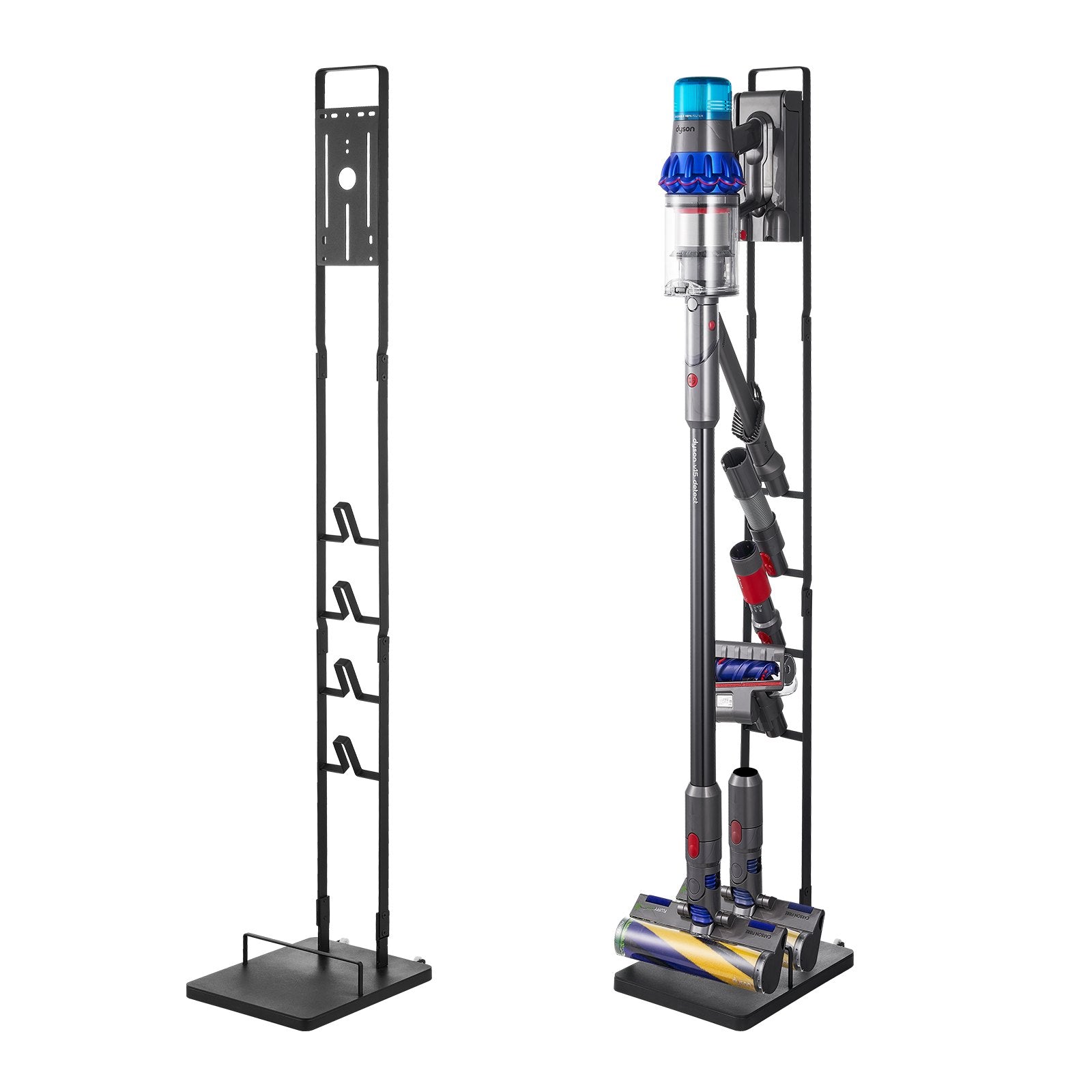 VEVOR Vacuum Stand for Dyson Multi-Models Storage Bracket Holder with Wheels