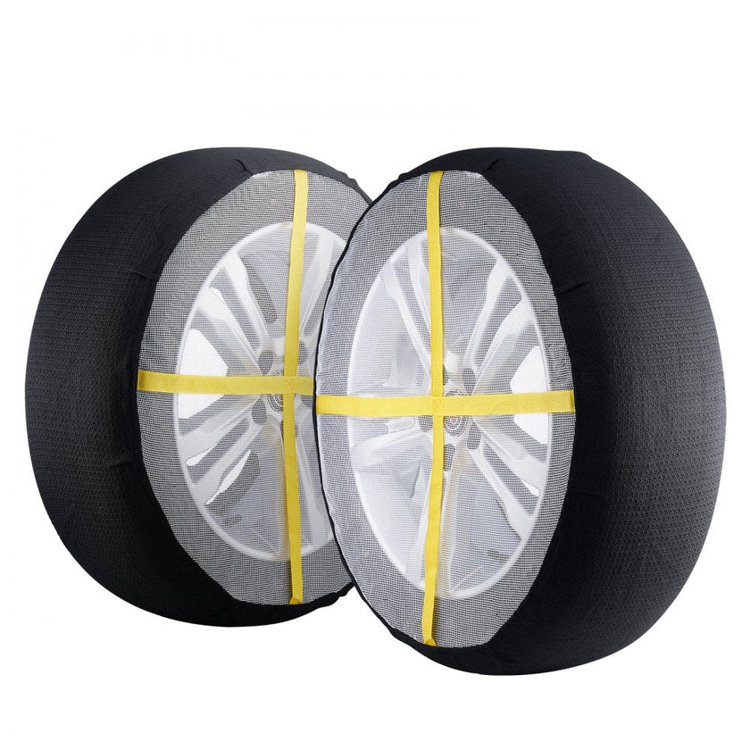 VEVOR Thickened Snow Socks for Tires Full Coverage Snow Traction Tire Cover