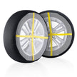 VEVOR Thickened Snow Socks for Tires Full Coverage Snow Traction Tire Cover