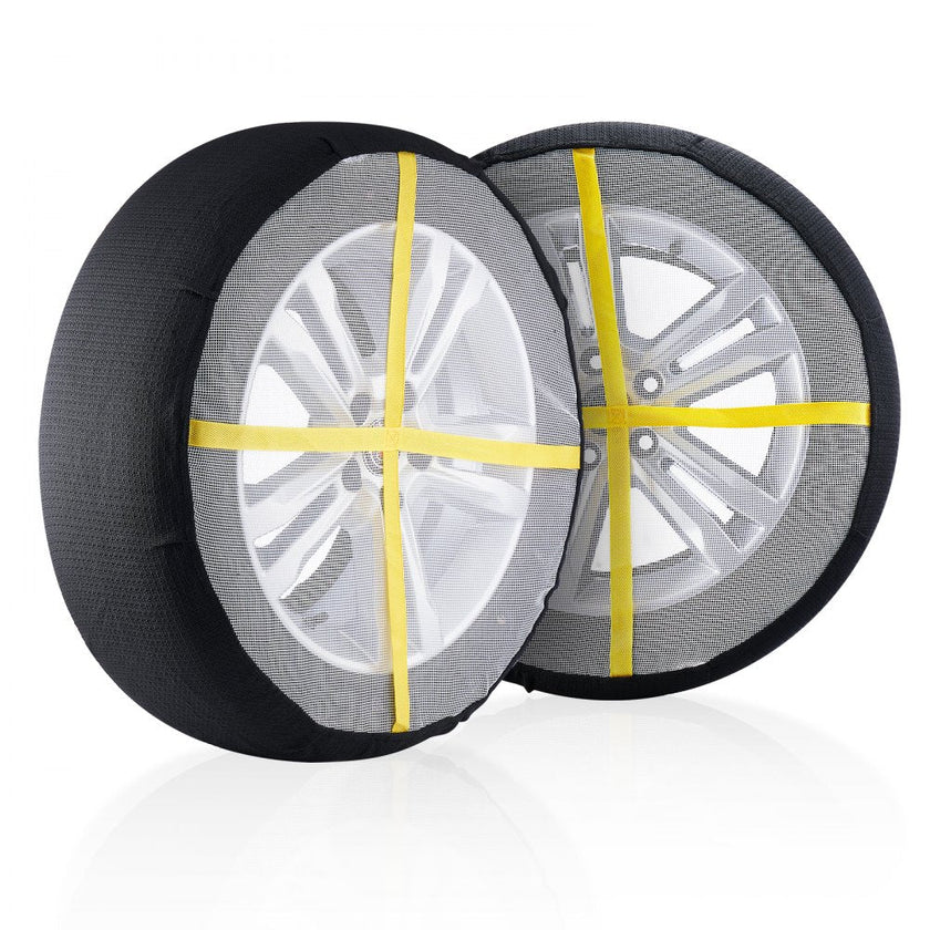 VEVOR Thickened Snow Socks for Tires Full Coverage Snow Traction Tire Cover