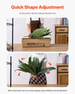 VEVOR Artificial Boston Fern Large Plastic Fern 80 Branches Indoor Outdoor Decor