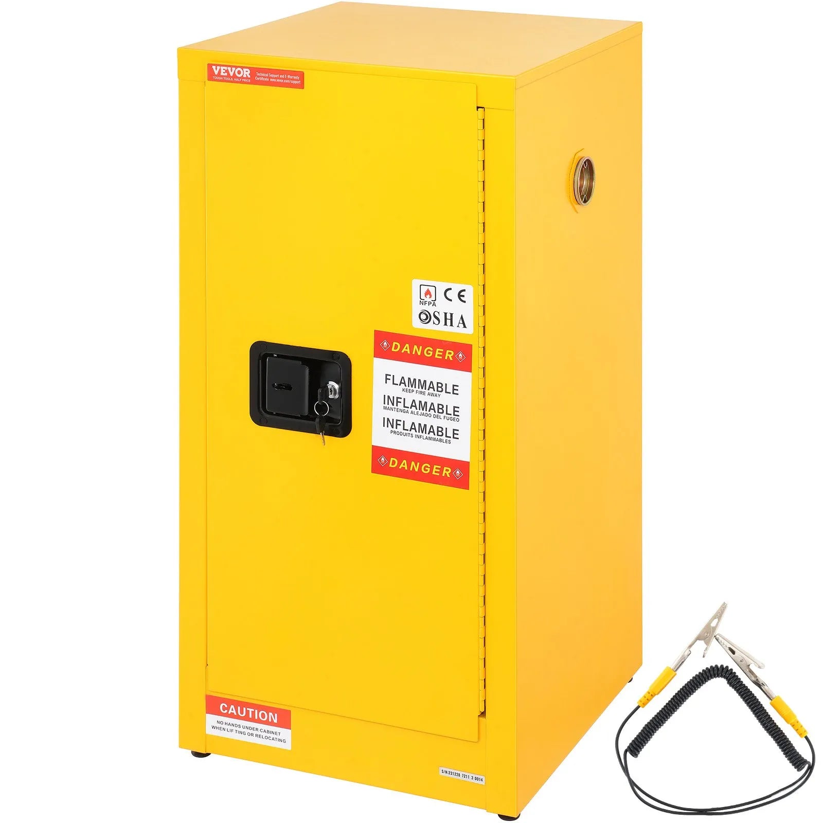 VEVOR Flammable Cabinet 18.1