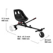 VEVOR Hoverboard Seat Attachment, for 6.5