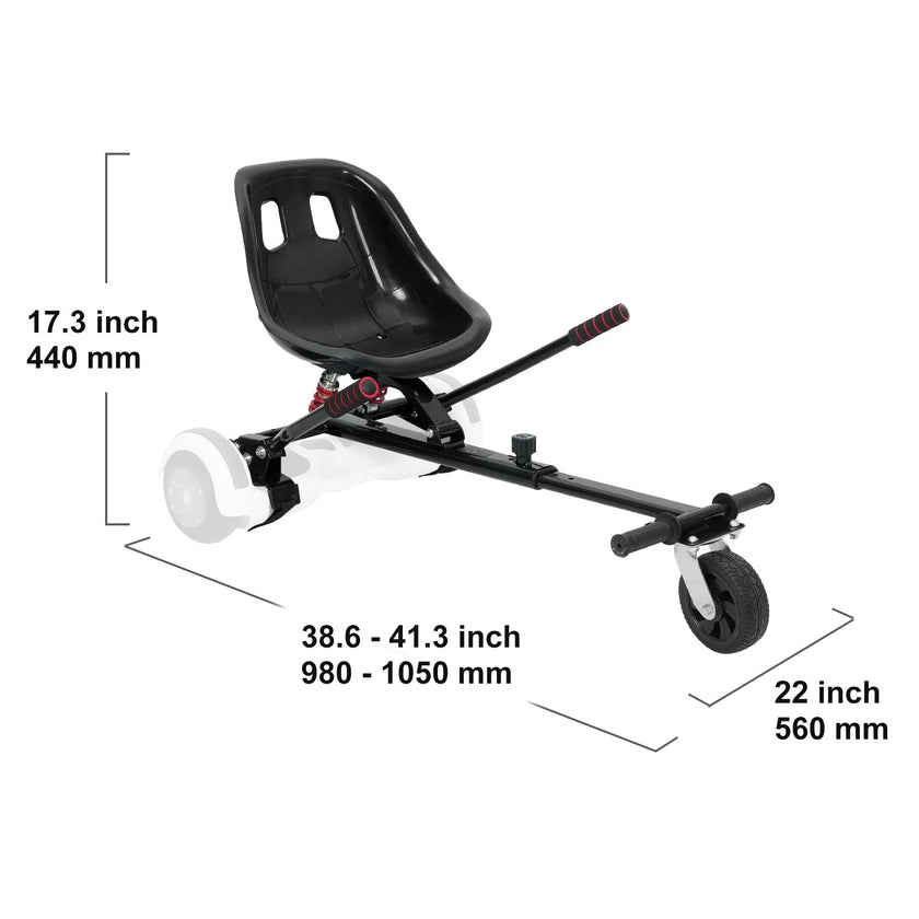 VEVOR Hoverboard Seat Attachment, for 6.5