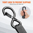 VEVOR Ratchet Tie Down Straps (4PK), 5208 lb Max Break Strength, Includes 4 Premium 1.6