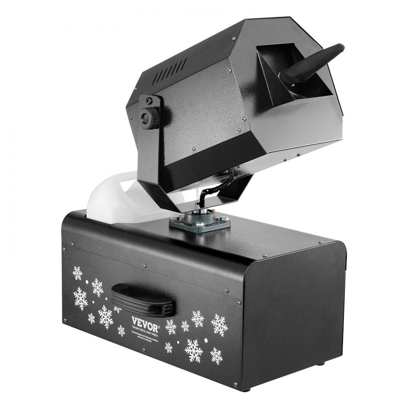 VEVOR Snow Machine 2000W Wireless Remote Swing Snow Making Machine for Holiday