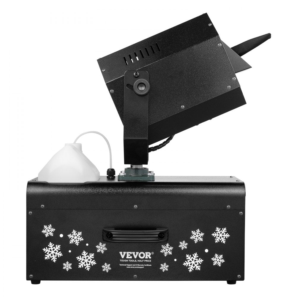 VEVOR Snow Machine 2000W Wireless Remote Swing Snow Making Machine for Holiday