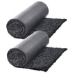 VEVOR Rubber Mulch Roll for Landscaping 96 x 22in Rubber Mulch Mat Pathway