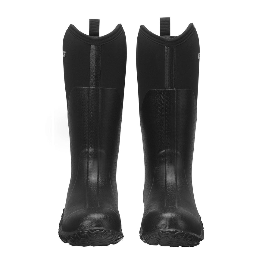 VEVOR Protective Footwear for Men Neoprene Rubber Work Rain Boots Size 11 US
