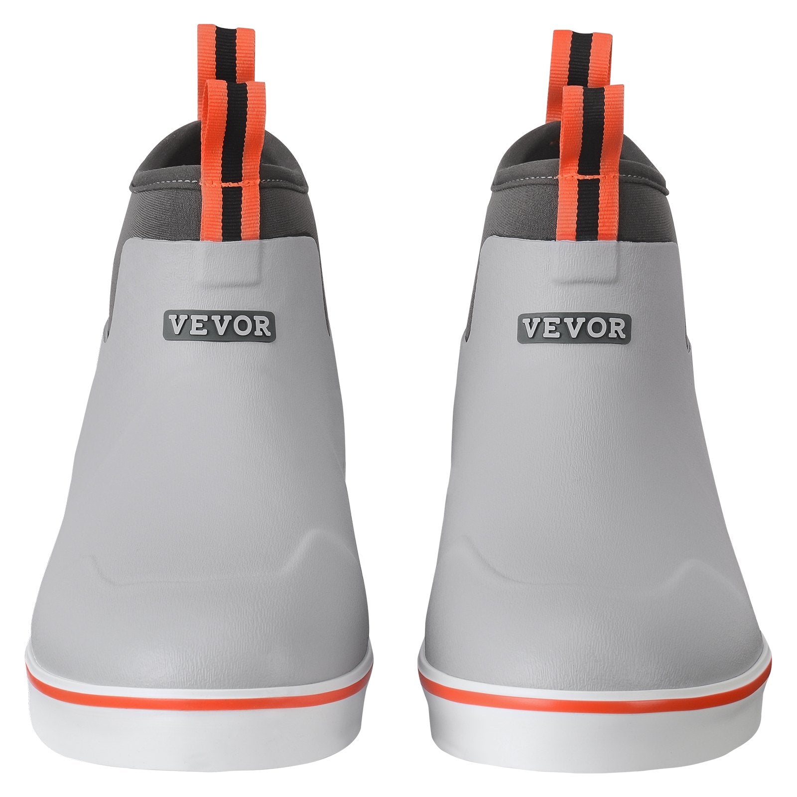 VEVOR Men's Ankle Deck Boots Waterproof Anti-Slip Work Rain Boots Size 12 US
