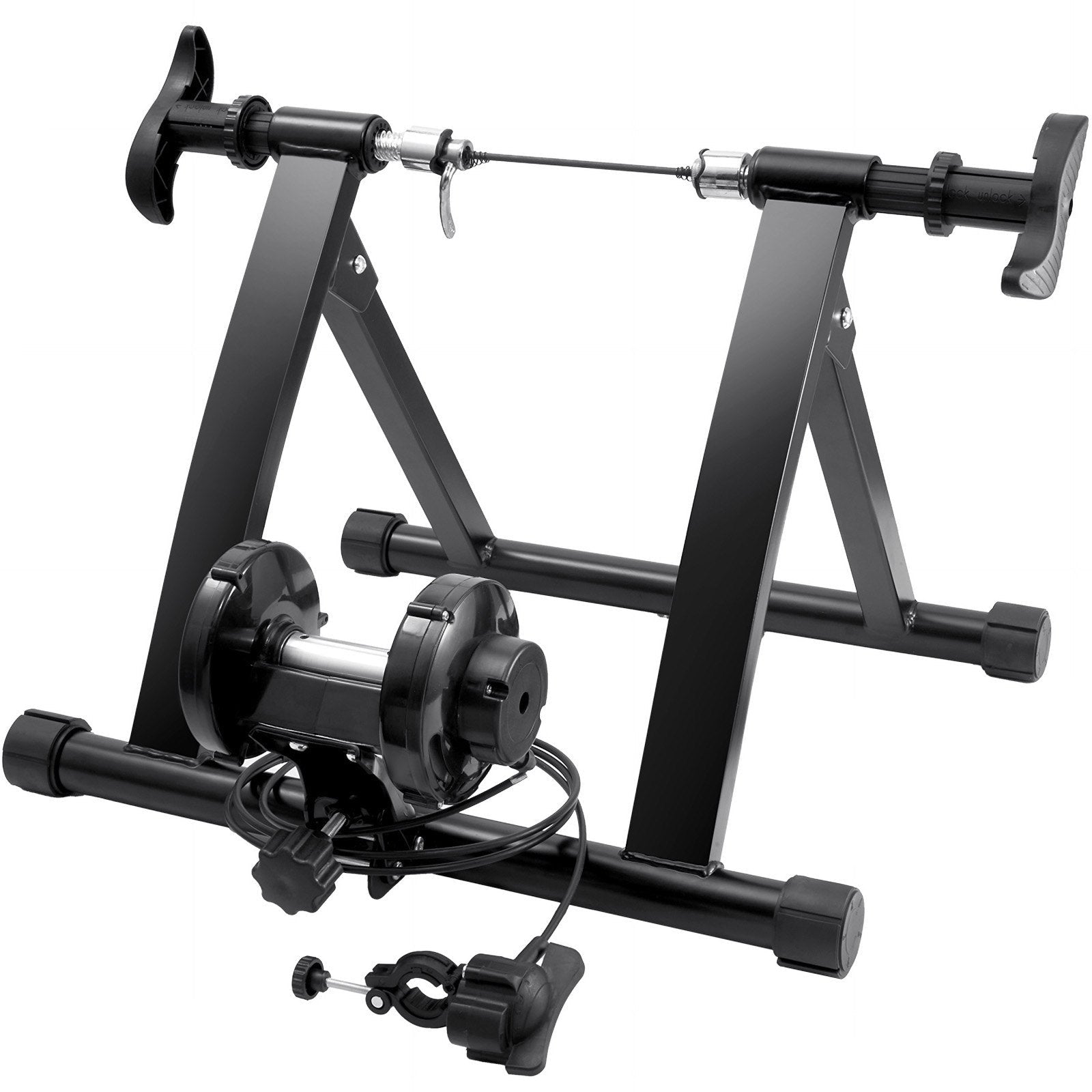 VEVOR Bike Trainer Stand, Magnetic Stationary Bike Stand for 26