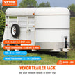 VEVOR Trailer Jack, Trailer Tongue Jack A-frame Bolt on Weight Capacity 5000 lb, Trailer Jack Stand with Handle for Lifting RV Trailer, Horse Trailer, Utility Trailer, Yacht Trailer