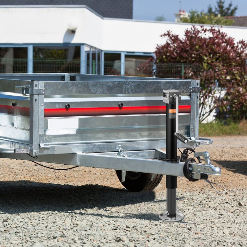 VEVOR Trailer Jack, Trailer Tongue Jack A-frame Bolt on Weight Capacity 5000 lb, Trailer Jack Stand with Handle for Lifting RV Trailer, Horse Trailer, Utility Trailer, Yacht Trailer