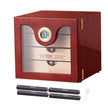 VEVOR 100 Cigar Humidor Cabinet Cedar Cigar Box Humidifier & Hygrometer & Shelve