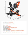 Sliding Compound Miter Saw, 7-1/4
