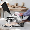 VEVOR Compound Miter Saw 10-Inch Blade 15 Amp Motor 60-Tooth Corded Single Bevel