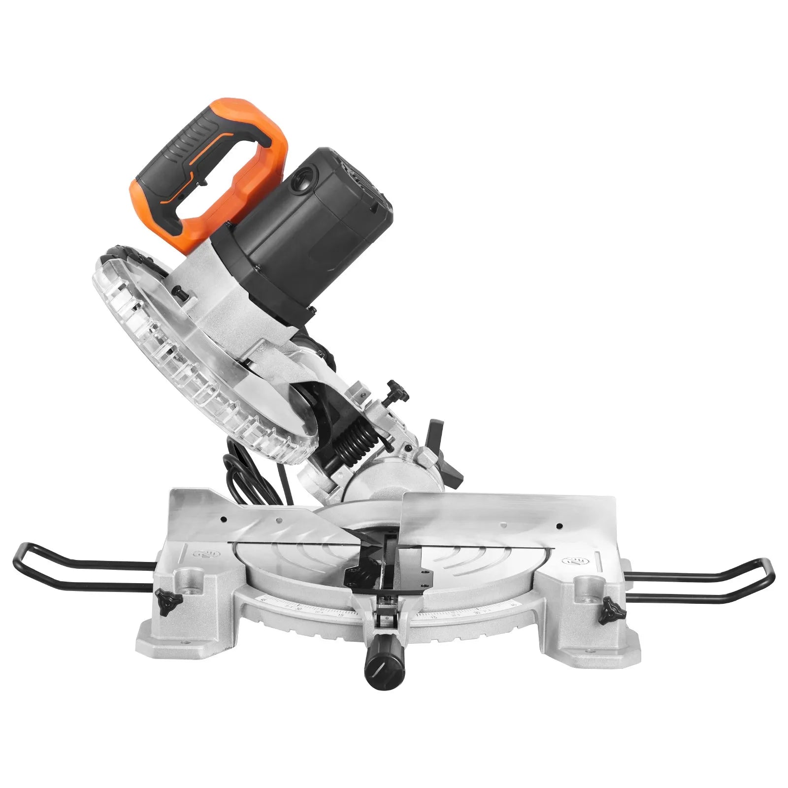 VEVOR Compound Miter Saw 10-Inch Blade 15 Amp Motor 60-Tooth Corded Single Bevel