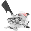 VEVOR Compound Miter Saw 10-Inch Blade 15 Amp Motor 60-Tooth Corded Single Bevel