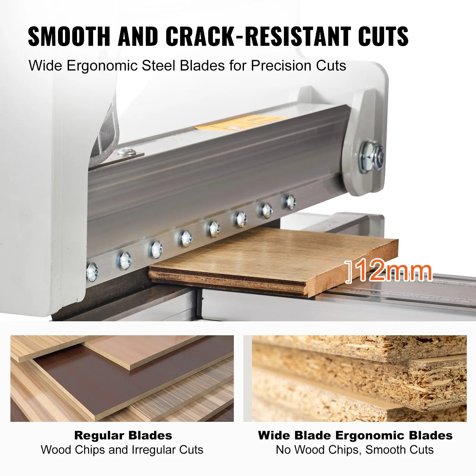 VEVOR Floor Cutter 13 inch, Cuts Vinyl Plank, Laminate, Siding, 0.47in Cutting Depth Effortless And Easy Cutting, Vinyl Plank Cutter for LVP, WPC, SPC, LVT, VCT, PVC, and More