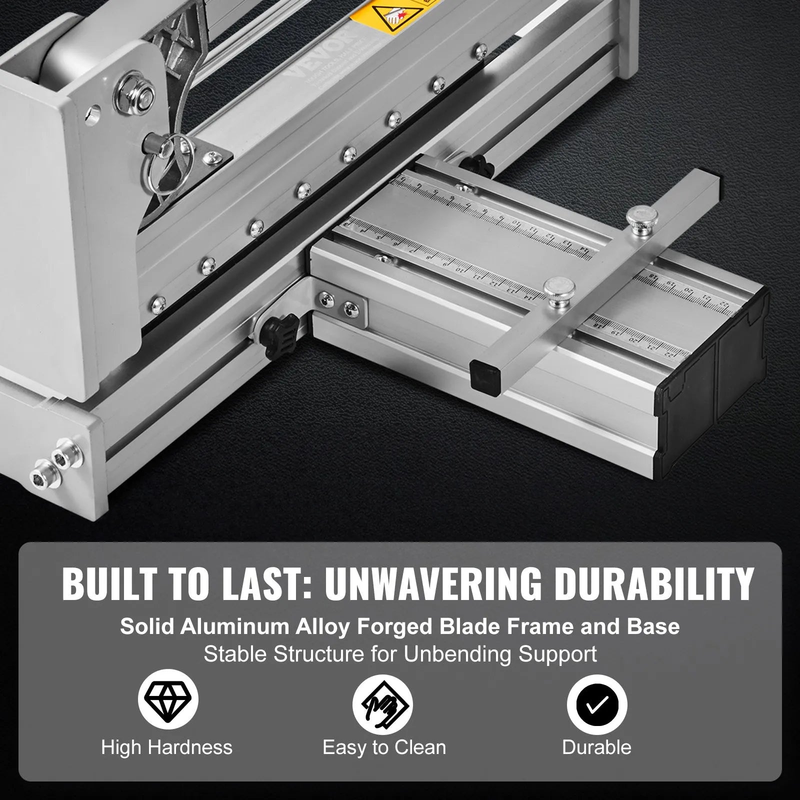VEVOR Floor Cutter 13 inch, Cuts Vinyl Plank, Laminate, Siding, 0.47in Cutting Depth Effortless And Easy Cutting, Vinyl Plank Cutter for LVP, WPC, SPC, LVT, VCT, PVC, and More
