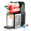 VEVOR Commercial Slushy Machine, 3L Single Bowl Slush Drink Maker, 330W Frozen Drink Machine with Temperature Preservation, Stainless Steel Home Slush Frozen Drink Machine Automatic Clean, Black