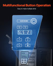 VEVOR Margarita Machine, 3LX2 Tank Slushy Machine Commercial, 340W Frozen Margarita Machine with Temperature Preservation, Stainless Steel Home Slush Frozen Drink Machine with Automatic Clean, Black