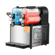 VEVOR Margarita Machine, 3LX2 Tank Slushy Machine Commercial, 340W Frozen Margarita Machine with Temperature Preservation, Stainless Steel Home Slush Frozen Drink Machine with Automatic Clean, Black