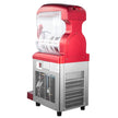 VEVOR Slush Frozen Drink Machine, 6LX1 Tank, 450W Commercial Margarita Maker with 14°F to 41°F Temperature Preservation, Automatic Clean Four Selectable Modes for Cafes Restaurants, Red