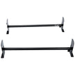 VEVOR Van Roof Ladder Rack, 2 Bars Alloy Steel Roof Racks, 500 LBS Capacity Rain-Gutter Roof Rack, Adjustable Length 35.8