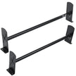 VEVOR Van Roof Ladder Rack, 2 Bars Alloy Steel Roof Racks, 500 LBS Capacity Rain-Gutter Roof Rack, Adjustable Length 35.8