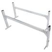 VEVOR Van Roof Ladder Rack, 2 Bars Aluminum Alloy Roof Ladder Racks, 400 LBS Capacity Rain-Gutter Van Roof Rack, Adjustable Length 51.2