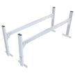 VEVOR Van Roof Ladder Rack, 2 Bars Aluminum Alloy Roof Ladder Racks, 400 LBS Capacity Rain-Gutter Van Roof Rack, Adjustable Length 51.2