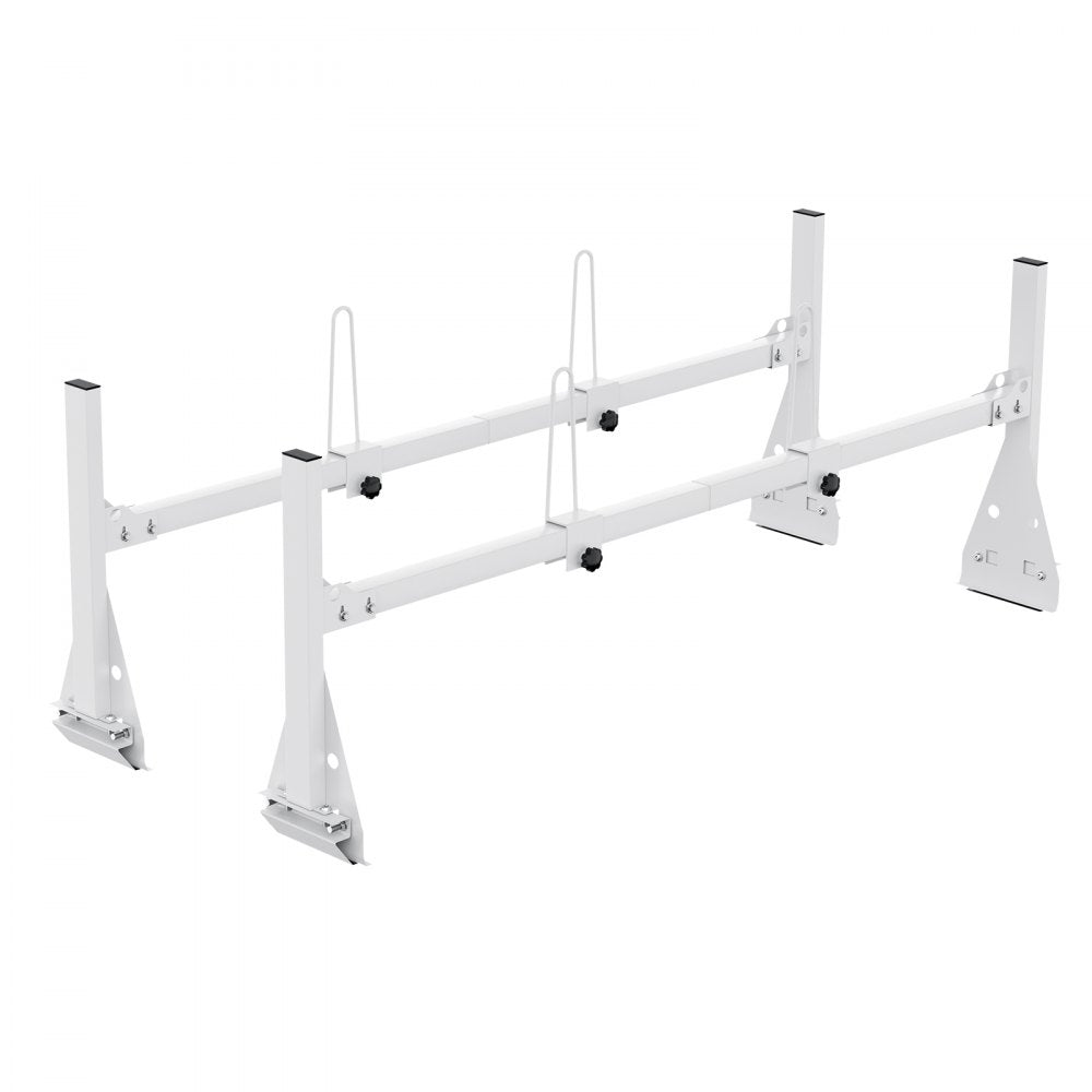 VEVOR Trailer Ladder Rack Van Roof Ladder Rack 600 lbs 56.7-63 inch Adjustable