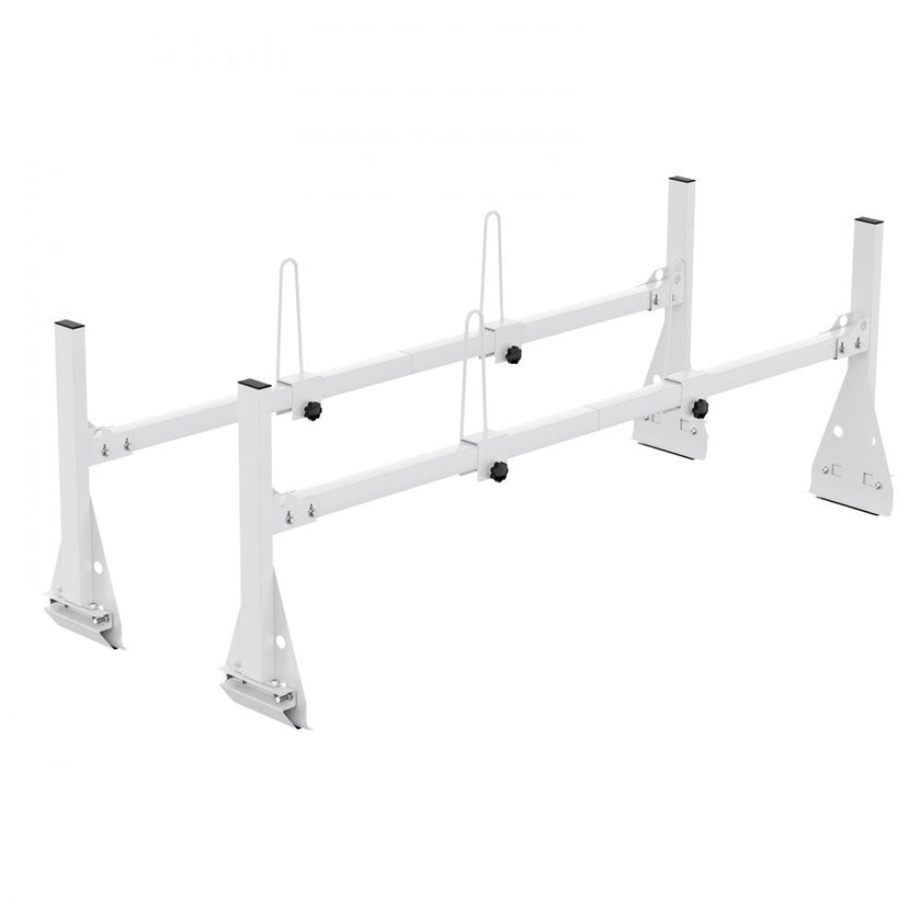 VEVOR Trailer Ladder Rack Van Roof Ladder Rack 600 lbs 56.7-63 inch Adjustable