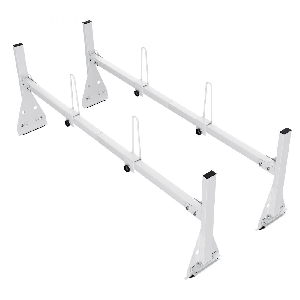 VEVOR Trailer Ladder Rack Van Roof Ladder Rack 600 lbs 56.7-63 inch Adjustable