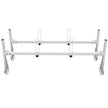 VEVOR Trailer Ladder Rack Van Roof Ladder Rack 600 lbs 56.7-63 inch Adjustable
