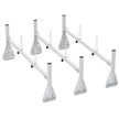 VEVOR Trailer Ladder Rack Van Roof Ladder Rack 800 lbs 56.7-63 inch Adjustable